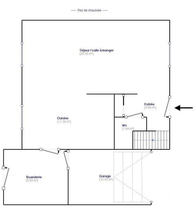 maison à vendre - 6 pièces - 124.78 m2 - MANDRES LES ROSES - 94 - ILE-DE-FRANCE - Century 21 Ougier